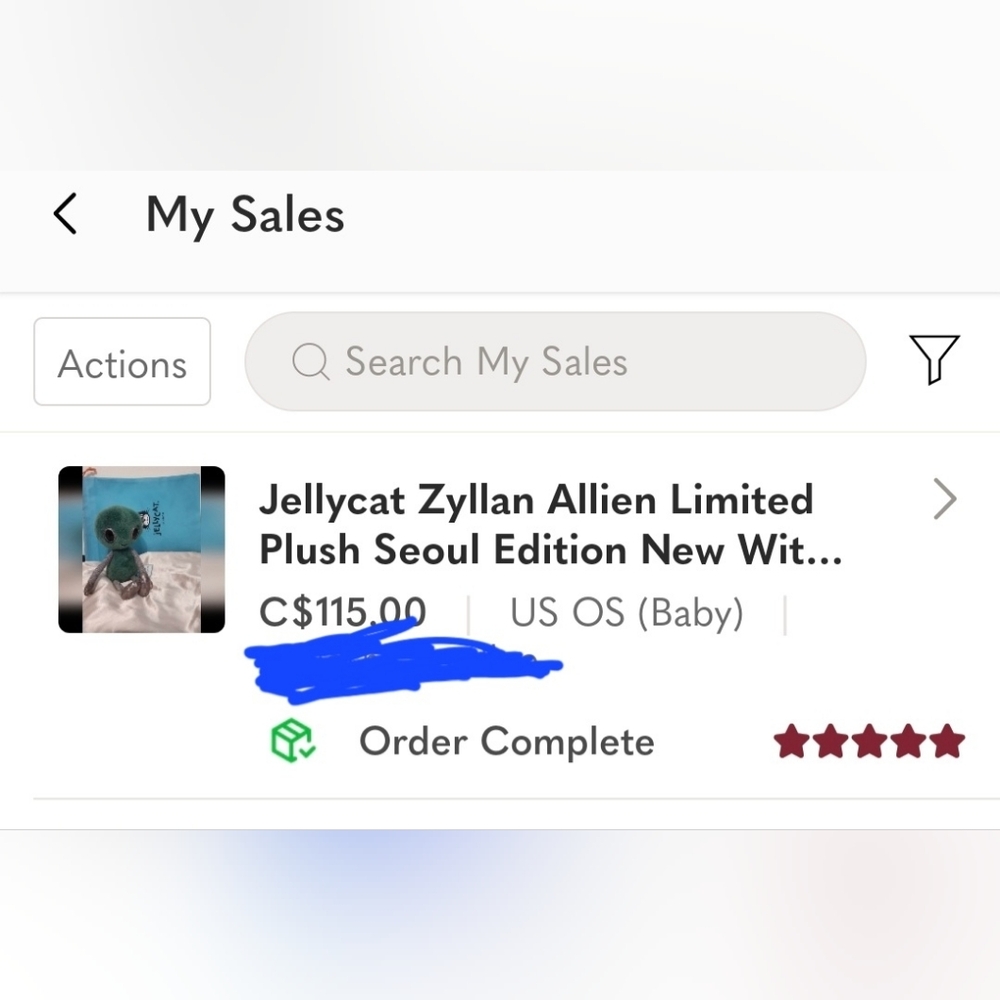 Thank You To My Recent Buyer Ty For Purchasing From Me